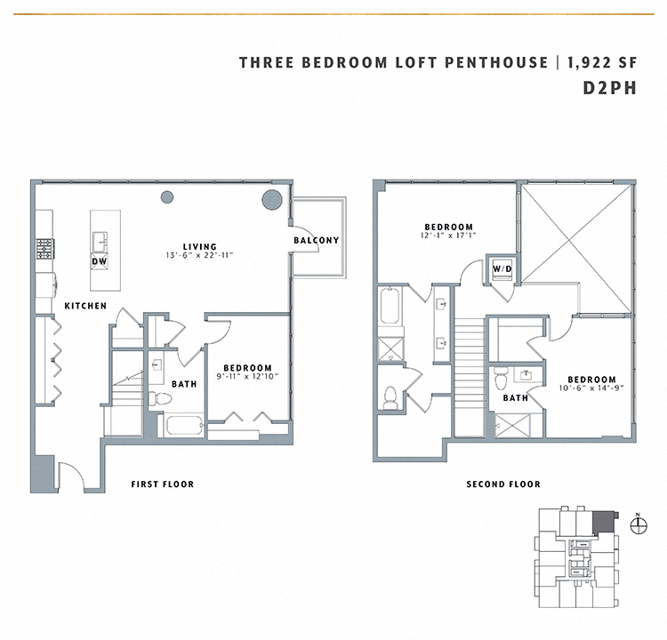 Three Bedroom Loft Penthouse D2PH Hallasan